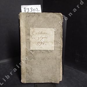 Seller image for Tableau historique de la Ville de Lyon. Ouvrage ncessaire  ceux qui veulent en connotre facilement l'histoire et les Curiosits rdig, en 1789, par M. L'abb Guillon de plusieurs Acadmies for sale by Librairie-Bouquinerie Le Pre Pnard