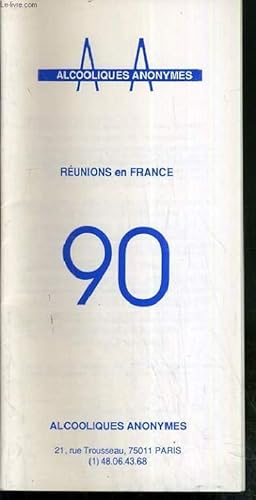 Image du vendeur pour REUNIONS EN FRANCE 90 - BROCHURE. mis en vente par Le-Livre