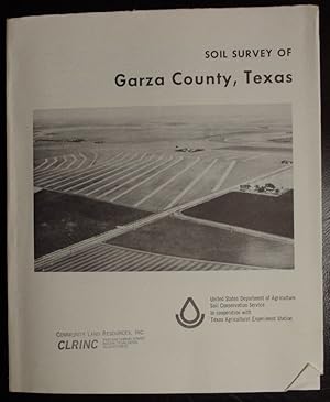 Image du vendeur pour Soil Survey of Garza County, Texas mis en vente par GuthrieBooks