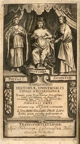 Compendium historiae universalis civilis et eccclesiasticae, tam Romanae quam Protestantium . reb...