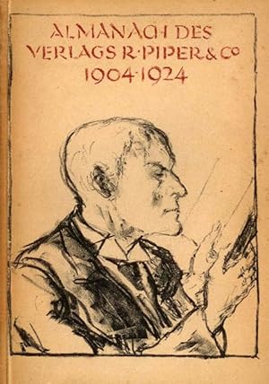 Almanach 1904-1924 des Verlages R. Piper & Co. München.