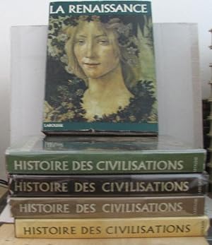 Histoire des civilisations ( 5 vols) le XXe siècle le grand siècle les origines de la civilisatio...