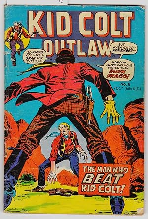 Kid Colt Outlaw Comic : No.6 The Man Who Beat Kid Colt