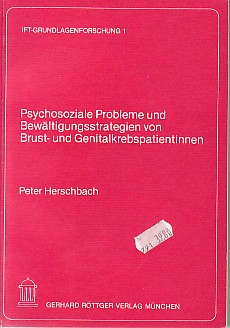 Seller image for Psychosoziale Probleme und Bewltigungsstrategien von Brust- und Genitalkrebspatientinnen. for sale by Antiquariat ExLibris Erlach Eberhard Ott
