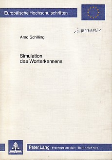 Simulation des Worterkennens.