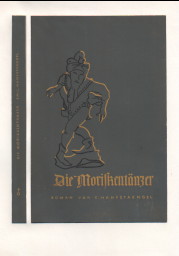 Umschlagentwurf von Ingo Brueder: "Die Moriskentänzer". Roman von E. Hanfstaengel.