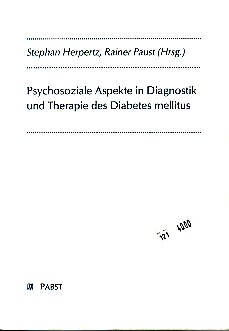 Psychosoziale Aspekte in Diagnostik und Therapie des Diabetes mellitus.