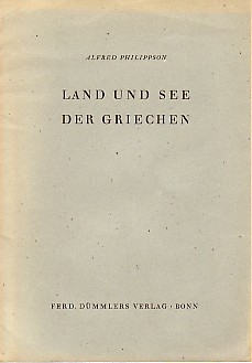 Imagen del vendedor de Land und See der Griechen. a la venta por Antiquariat ExLibris Erlach Eberhard Ott