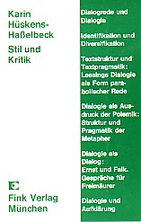 Seller image for Stil und Kritik. Dialogische Argumentation in Lessings philosophischen Schriften. for sale by Antiquariat ExLibris Erlach Eberhard Ott