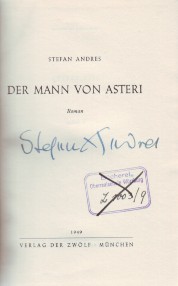 Der Mann von Asteri. Roman.