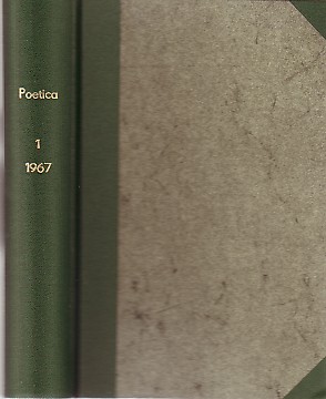 Poetica - Zeitschrift für Sprach- und Literaturwissenschaft 1. Band, Jahrgang 1967.