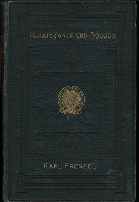 Bild des Verkufers fr Renaissance und Rococo. Studien. zum Verkauf von Antiquariat ExLibris Erlach Eberhard Ott