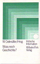 Seller image for Wozu noch Geschichte? Kritische Information 53. for sale by Antiquariat ExLibris Erlach Eberhard Ott