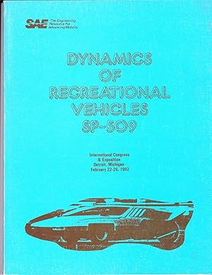 Imagen del vendedor de Dynamics of Recreational Vehicles (SP 509) a la venta por BookOrders