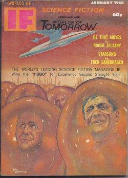 Imagen del vendedor de IF Worlds of Science Fiction: January, Jan. 1968 ("All Judgement Fled") a la venta por Books from the Crypt