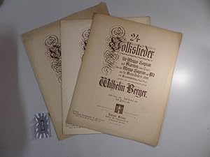 24 Volkslieder für Mezzo-Sopran und Bariton (oder Tenor) oder für Mezzo-Sopran und Alt oder für M...