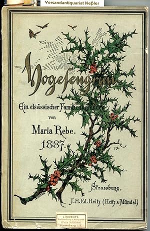 Seller image for Vogesengrn. Ein elsssischer Familienkalender 1887 for sale by Versandantiquariat Bernd Keler