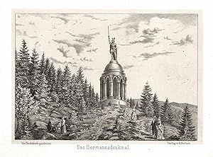 Hermanns-Denkmal ('Das Hermannsdenkmal').