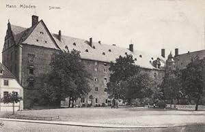 Image du vendeur pour Schloss. Ansichtskarte in Lichtdruck. Ungelaufen. mis en vente par Antiquariat Heinz Tessin