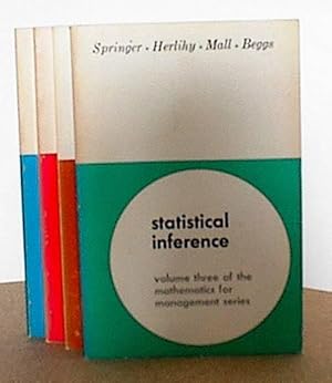 Immagine del venditore per Mathematics for Management Series Volume III Statistical Inference. venduto da Sea Chest Books