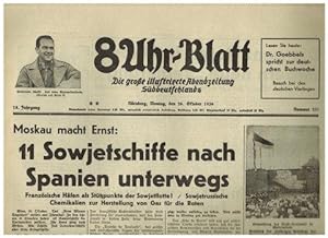 8 Uhr-Blatt. Die große illustrierte Abendzeitung Süddeutschlands. 18. Jahrgang 1936.