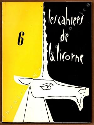 Image du vendeur pour Les Cahiers de la Licorne 5 , (sans date) - In-8, broch, agrable couverture ill ( licorne) remplie 61 pages, trs joli exemplaire. mis en vente par ARTLINK