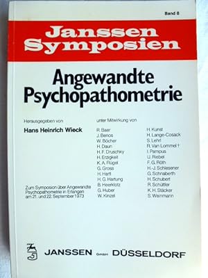 Seller image for Angewandte Psychopathometrie, for sale by Herr Klaus Dieter Boettcher