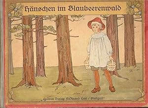 Imagen del vendedor de Hnschen im Blaubeerenwald. Ein neues Bilderbuch mit 16 Bildern von Elsa Beskow. a la venta por St. Jrgen Antiquariat