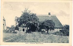 Holsteiner Bauernhäuser.
