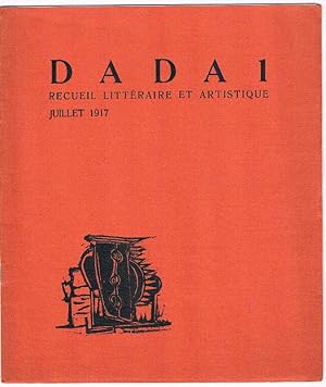 DADA 1. Recueil littéraire et artistique.