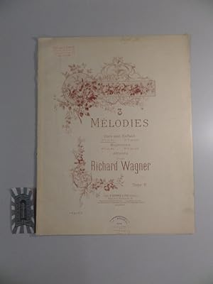 Image du vendeur pour 3 Melodies. No. 1 en fa. Dors mon Enfant. D. & F. 1248. mis en vente par Druckwaren Antiquariat