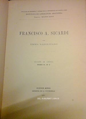 Francisco A. Sicardi.