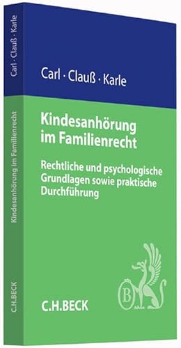 Seller image for Kindesanhrung im Familienrecht for sale by BuchWeltWeit Ludwig Meier e.K.