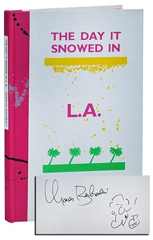 THE DAY IT SNOWED IN L.A.: THE ADVENTURES OF CLARENCE HIRAM SWEETMEAT - DELUXE ISSUE, SIGNED, WIT...