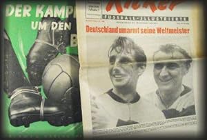 Bild des Verkufers fr Der kampf um den Ball. Das Buch vom Fussball. Mit 136 Abbildungen. 1. Auflage. zum Verkauf von Rotes Antiquariat