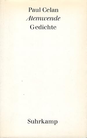 Atemwende/Gedichte