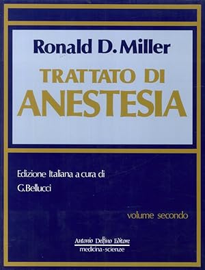 Imagen del vendedor de Trattato di anestesia. 2 a la venta por Libro Co. Italia Srl