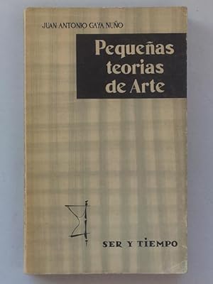 Seller image for Pequeas teoras de arte for sale by Libros Ambig