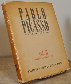Cahiers d'Art 1949. PABLO PICASSO. Vol 3. Oeuvres de 1917 e 1919.
