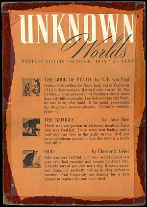 Seller image for UNKNOWN WORLDS for sale by John W. Knott, Jr, Bookseller, ABAA/ILAB