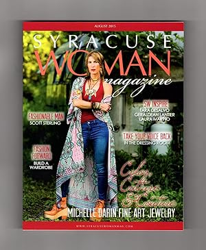 Syracuse Woman Magazine - August, 2015. Michelle Darin, Tara DeSalvo, Geraldine Lantier, Laura Ma...