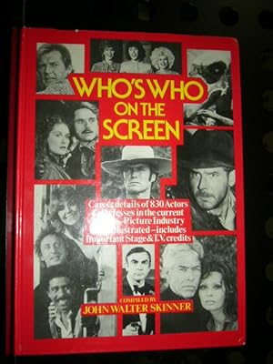 Image du vendeur pour Who's Who on the Screen mis en vente par Antiquariat im Kaiserviertel | Wimbauer Buchversand