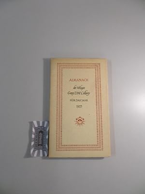 Almanach des Verlages Georg D. W. Callwey zum 71. Jahr (1955).