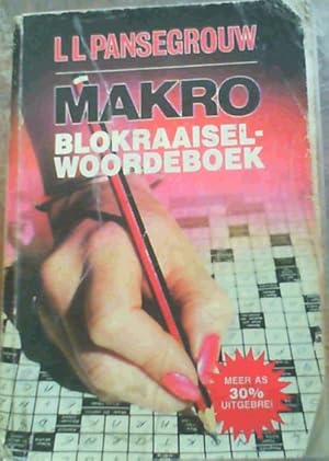 Imagen del vendedor de Makro Blokraaiselwoordeboek a la venta por Chapter 1