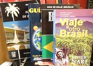 Imagen del vendedor de EL BRASIL DE BRASILIA + VIAJE AL OTRO BRASIL + GUA AZUL El mundo a tu aire BRASIL + Gua de viaje-bolsillo BRASIL (4 libros) a la venta por Libros Dickens