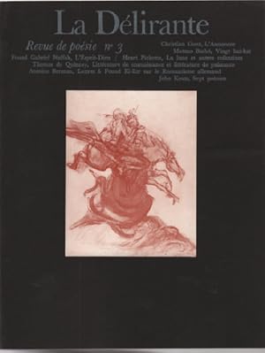 Imagen del vendedor de Revue de poesie la dlirante n 3 / dessins de Ipoustguy et serge kantorowitz a la venta por librairie philippe arnaiz
