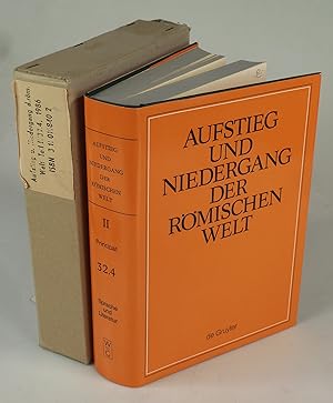 Seller image for Aufstieg und Niedergang der rmischen Welt II: Principat Bd. 32.4. for sale by Antiquariat Dorner