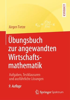 Seller image for bungsbuch zur angewandten Wirtschaftsmathematik for sale by BuchWeltWeit Ludwig Meier e.K.