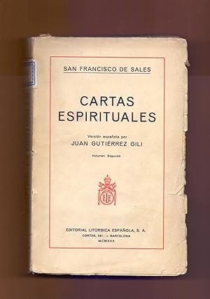 Seller image for CARTAS ESPIRITUALES - Volumen segundo for sale by Libreria 7 Soles