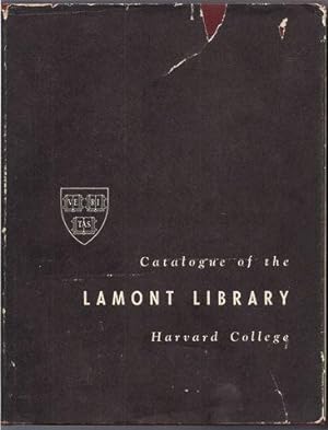 Catalogue Of The Lamont Library, Harvard College